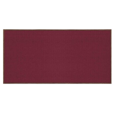 United Visual Products Board, 24x18, Cherry/Black UV701DEFAB-CHERRY-BLKPORC-MEDGRY